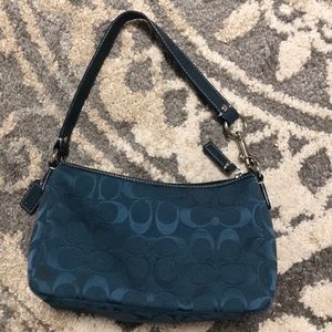 Blue Coach Purse